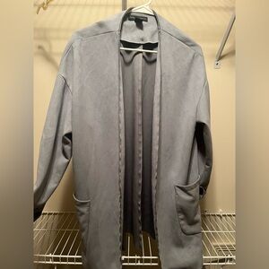 Women’s light blue  Open-Front Jacket size M!